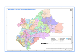 Spatial Distribution of Minor Mineral Quarries:Thalassery Taluk, Kannur District
