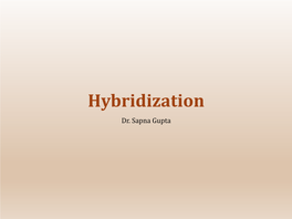 Hybridization Dr