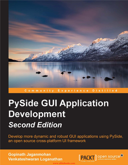 Pyside GUI Application Development Second Edition