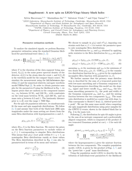 Supplement: a New Spin on LIGO-Virgo Binary Black Holes