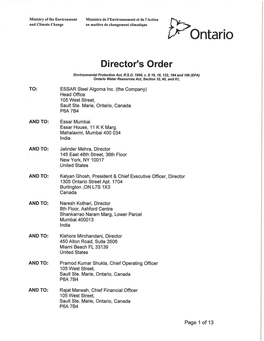 Director's Order