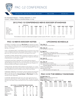 Pac-10 Conference Pac-12 Conference