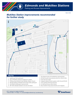 Mukilteo Station Improvements Recommended for Further Study