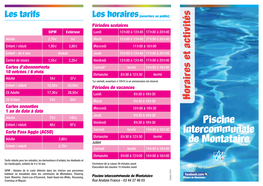 Piscine Intercommunale De Montataire