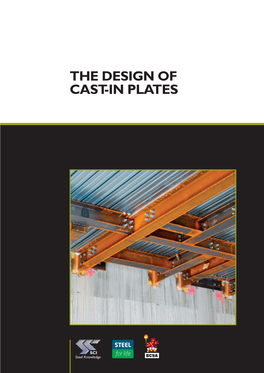 SCI P416 the Design of Cast-In Plates, 2017