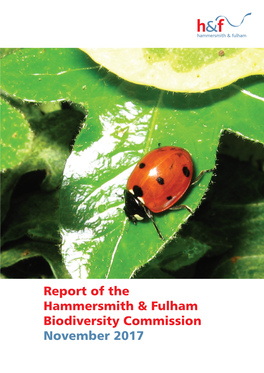 Report of the Hammersmith & Fulham Biodiversity Commission November