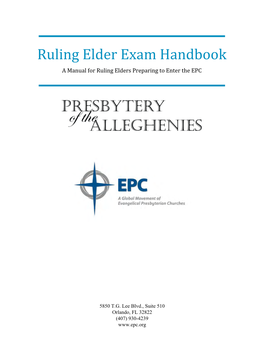 Ruling Elder Exam Handbook