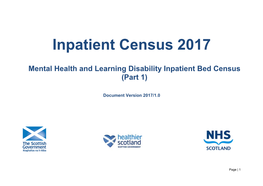 Mental Health Bed Census 2017