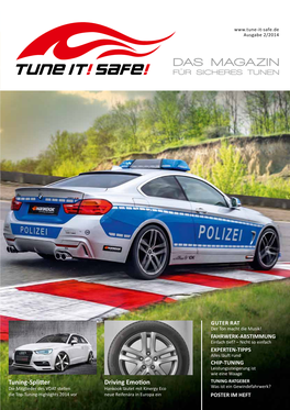 Das Magazin Für Sicheres Tunen