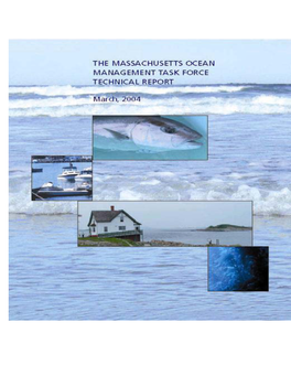 Massachusetts Ocean Management Task Force Technical Report