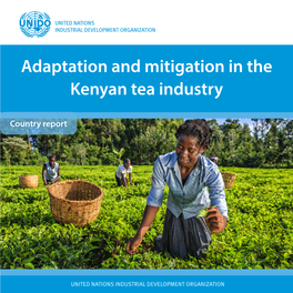 Adaptation and Mitigation in the Kenyan Tea Industry