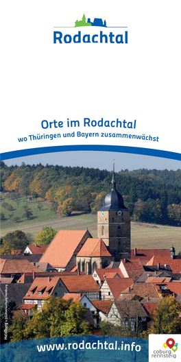Broschüre Orte Im Rodachtal