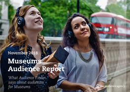 Museums Audience Report