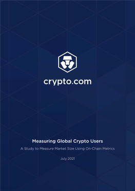 Measuring Global Crypto Users