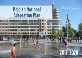 Belgian National Adaptation Plan 2017-2020