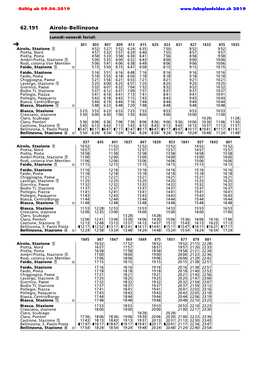 62.191 Airolo–Bellinzona Ì