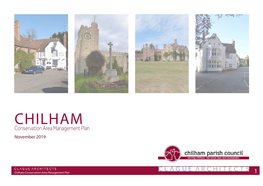 CHILHAM Conservation Area Management Plan November 2019