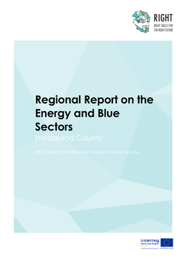 Regional Report on the Energy and Blue Sectors Hordaland County