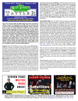 Tattler 8/5/05