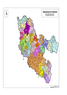 Carte Des EPCI De Moselle