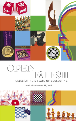 Open Files II Exhibition Brochure