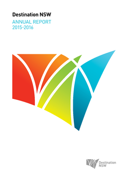 Destination NSW ANNUAL REPORT 2015-2016