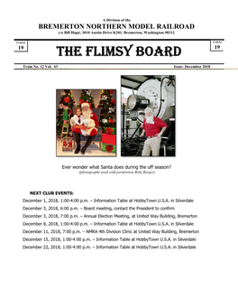 The Semaphore Board December 2018