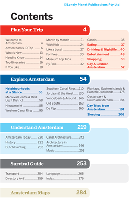 Amsterdam 8 Contents