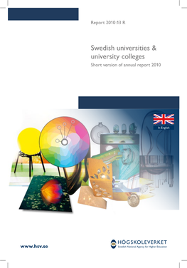 Swedish Universities & University Colleges. Short Version of Annual