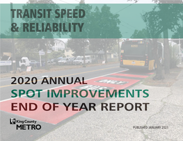 Transit Speed & Reliability