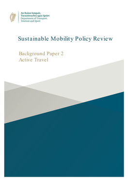 Sustainable Mobility Policy Review