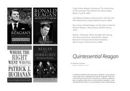 Quintessential Reagan