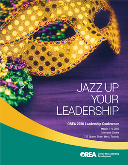 Jazz up Your Leadership