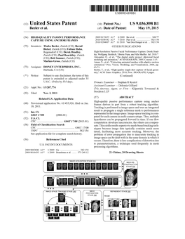 (12) United States Patent (10) Patent No.: US 9,036,898 B1 Beeler Et Al