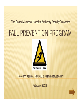 Fall Prevention Program