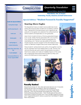 COMM Newsletter Spring 2016