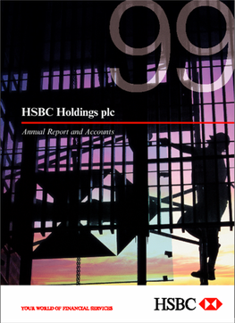 HSBC Holdings Plc 1999 Annual Report and Accounts