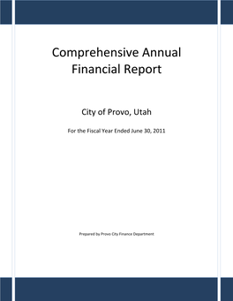 Comprehensive Annual Financial Report