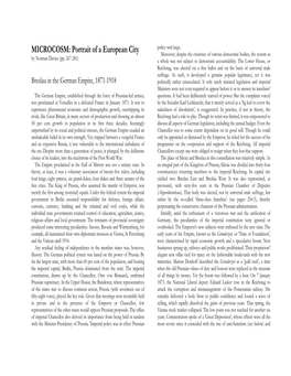 MICROCOSM: Portrait of a European City Moreover, Despite the Existence of Various Democratic Bodies, the System As by Norman Davies (Pp