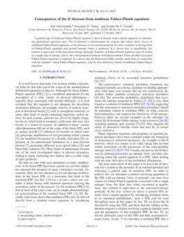Consequences of the H Theorem from Nonlinear Fokker-Planck Equations