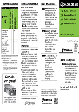 A Printable Timetable Download