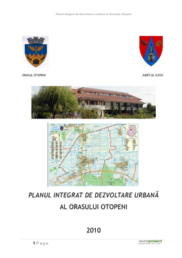 Planul Integrat De Dezvoltare Urbană Al Orasului Otopeni 2010