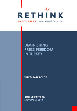 Diminishing Press Freedom in Turkey
