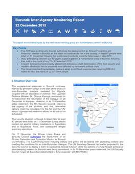 UNAMA Civil Military Weekly Report