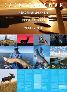 Remote Wilderness Pristine Lakes Trophy Fish