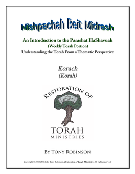 Korach (Korah)