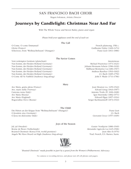 Journeys by Candlelight: Christmas Near and Far