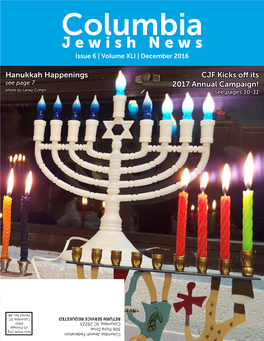 Jewish News Jewish Columbia LEFT VS RIGHT