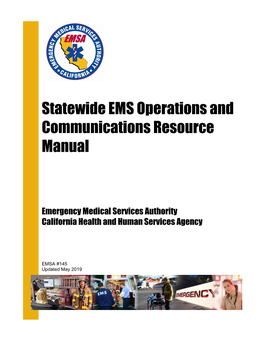 Statewide EMS Operations and Communications Resource Manual
