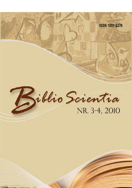 Revistă De Biblioteconomie Şi Ştiinţele Informării 2010 Nr